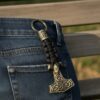 img_0380 THOR’S HAMMER MJÖLNIR PARACORD KEYCHAIN
