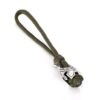 Tactical Paracord Keychain with Warrior Helmet