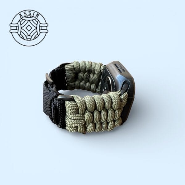 Rugged Paracord Trail Band for Apple Watch
