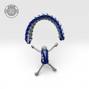 Paracord Skydiver Car Hanging Accessory