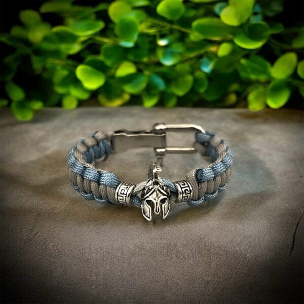Spartan Warrior Paracord Bracelet - Adjustable Shackle