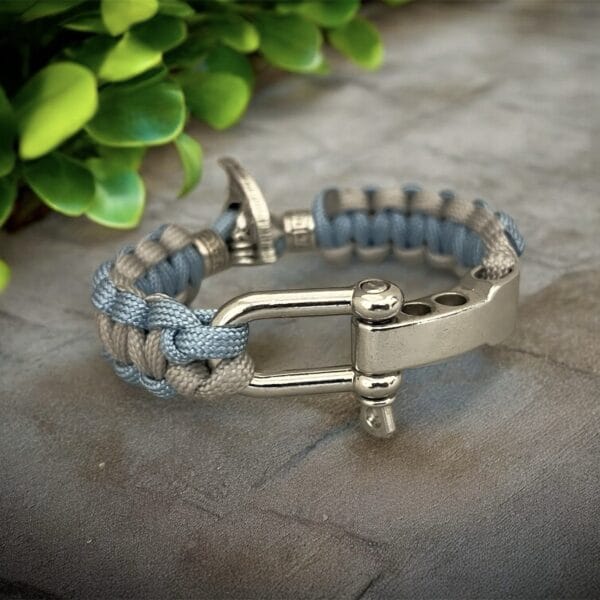 Spartan Warrior Paracord Bracelet - Adjustable Shackle