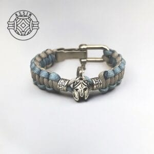 Spartan Warrior Paracord Bracelet - Adjustable Shackle