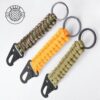 photoroom_20260111_221156 Handmade Tactical Paracord Keychain with Metal Clip (EDC)