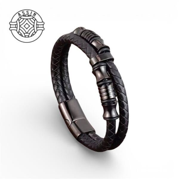 photoroom_20260116_212729 The “Royal Black” Braided Leather Bracelet