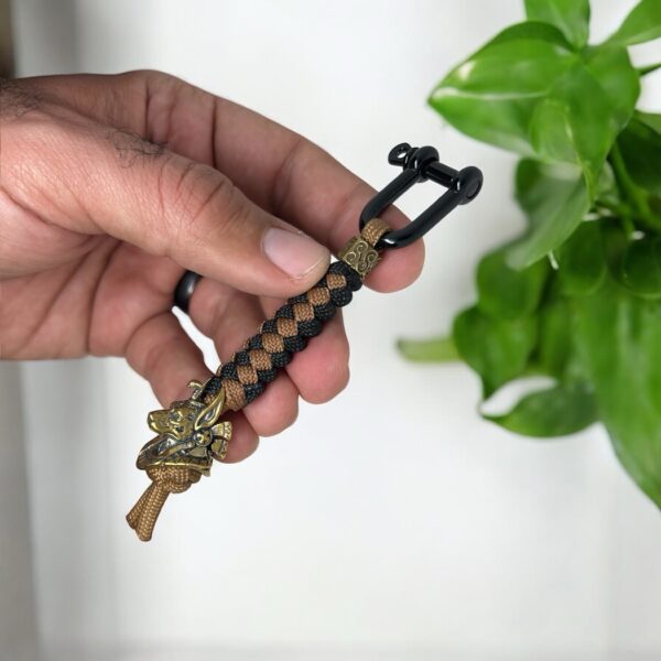 The Anubis Guardian – Handcrafted Tactical Paracord Lanyard