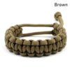 Tactical Paracord 550 Bracelet “Cobra” Weave – Handmade