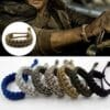 Tactical Paracord 550 Bracelet “Cobra” Weave – Handmade