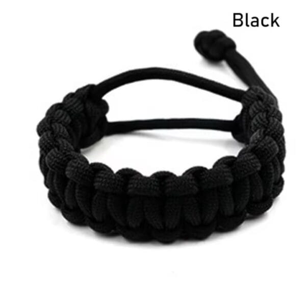 Tactical Paracord 550 Bracelet “Cobra” Weave – Handmade