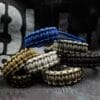 Tactical Paracord 550 Bracelet “Cobra” Weave – Handmade