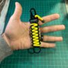 Handmade Tactical Paracord Keychain – Heavy Duty HK Clip & Cobra Weave