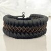 Handcrafted Paracord Bracelet mini brown