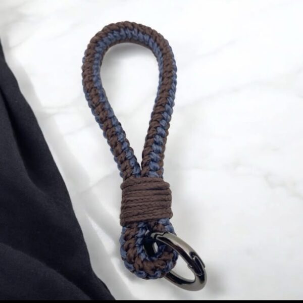 Premium Hand-Braided Paracord Keychain