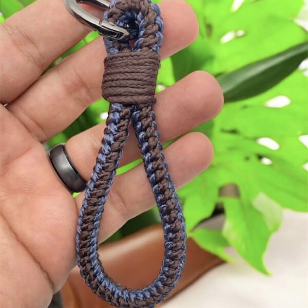 Premium Hand-Braided Paracord Keychain
