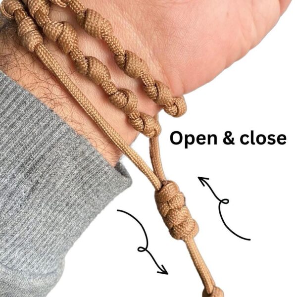 📿 سبحة "باراكورد" .. أناقة العُقد، وقوة التحمل!