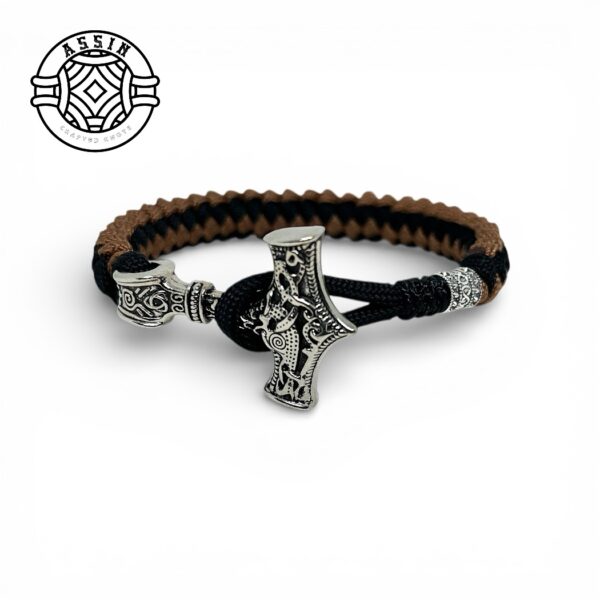 Handmade Paracord Bracelet – Thor Hammer