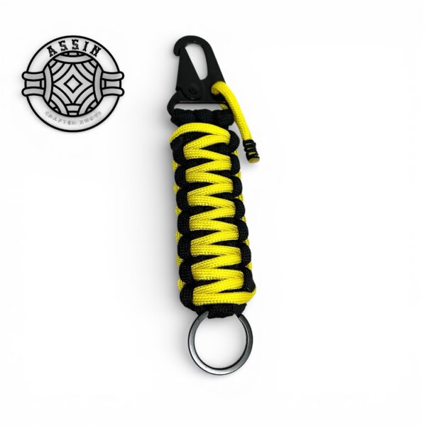 photoroom_20260209_165741 Handmade Tactical Paracord Keychain – Heavy Duty HK Clip & Cobra Weave