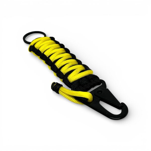 photoroom_20260209_170511 Handmade Tactical Paracord Keychain – Heavy Duty HK Clip & Cobra Weave