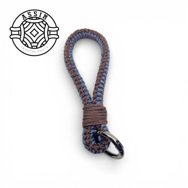 Premium Hand-Braided Paracord Keychain