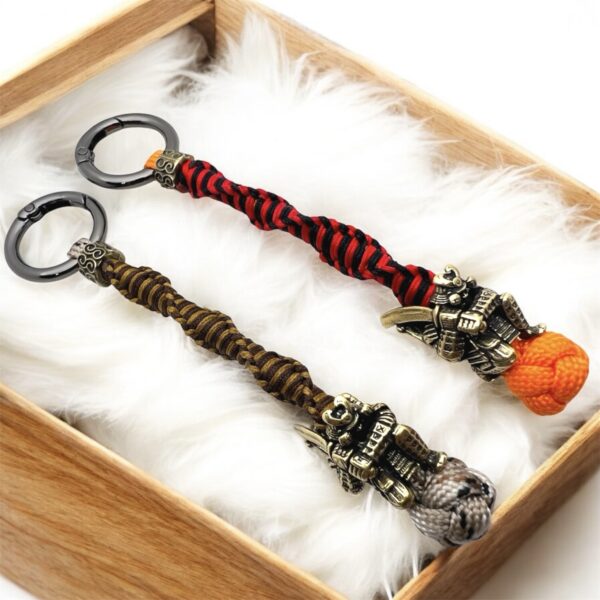 Keychain samurai