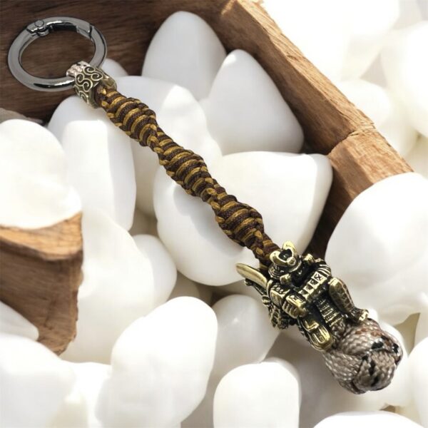 Keychain samurai