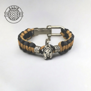 Spartan Warrior Paracord Bracelet - Adjustable Shackle