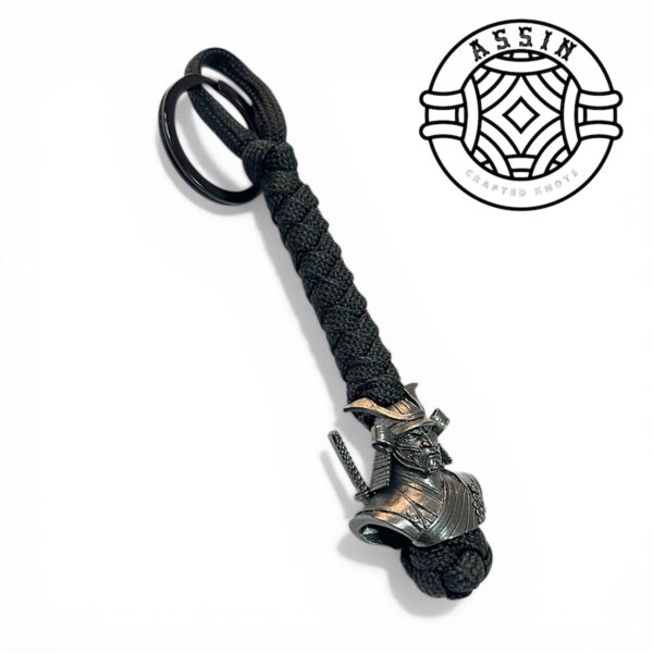 Handmade Paracord Keychain – Samurai Edition