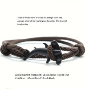 Shark Hammer Double Paracord Bracelet