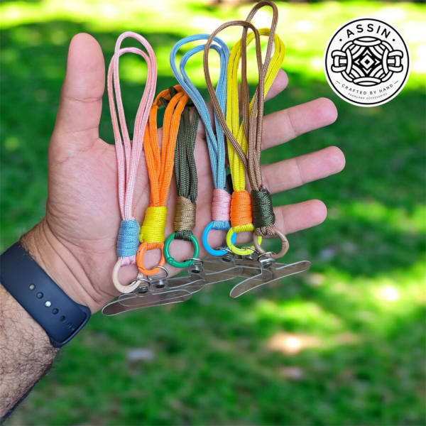 Premium Custom Paracord Phone Lanyards & Wrist Straps