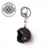 Black Helmet Keychain