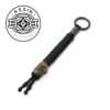 Handcrafted Kratos Paracord Keychain