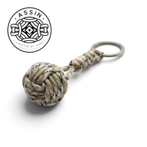 photoroom_20260925_162418 Handmade Paracord Monkey Fist Keychain – Custom Colors