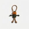 Pumpkin Head Paracord Mini Figure