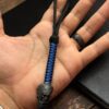 photoroom_20261001_114913-3 The Chief | Handcrafted Indian Chief Skull Paracord Lanyard & EDC Keychain Accent