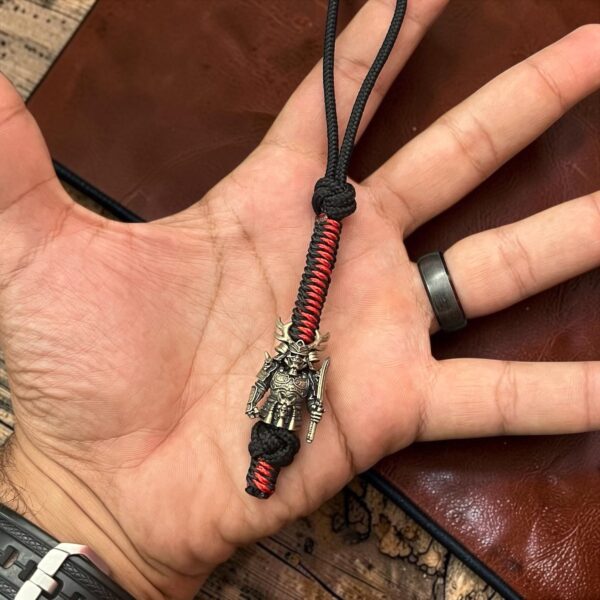 Paracord with Solid Brass Charm