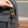 Pumpkin Head Paracord Mini Figure